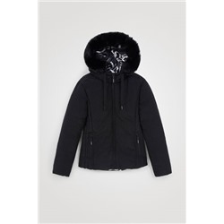 Chaqueta slim acolchada capucha