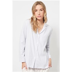 Camisa Celeste y blanco