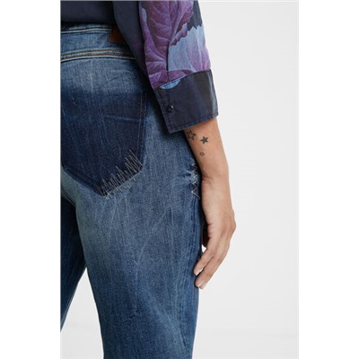 Pantalón vaquero Boyfriend roturas