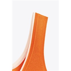 DOUBLE LAYER TRIM KNIT MAXI DRESS