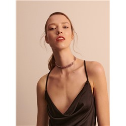 Kleid in Lingerie-Optik