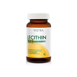 ЛЕЦИТИН 1200 МГ ПЛЮС ВИТАМИН Е 90 КАПСУЛ / VISTRA LECITHIN 1200MG PLUS VITAMIN E 90 CAPSULES