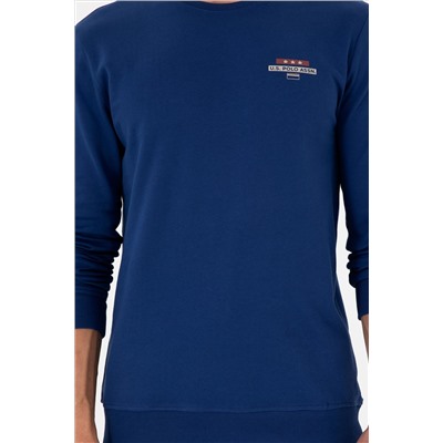 Erkek İndigo Sweatshirt