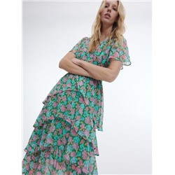 Gemustertes kleid
