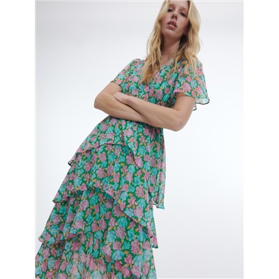 Gemustertes kleid