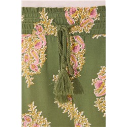 Pantalón largo viscosa flores