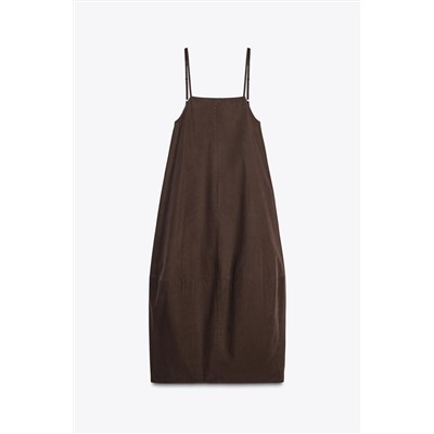 PLEATED VOLUME DRESS