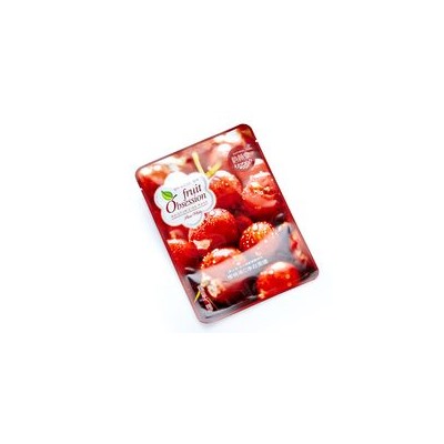 Тканевая маска для жирной и комбинированной кожи лица с вишней / Pure source Sheet Mask Cherry