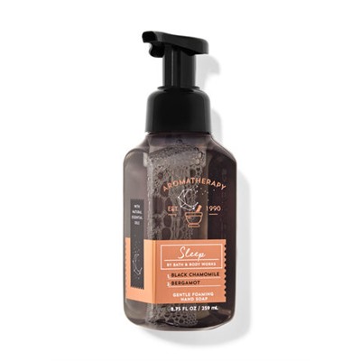Aromatherapy BLACK CHAMOMILE BERGAMOT Gentle Foaming Hand Soap