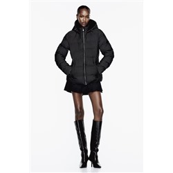 WATER AND WIND PROTECTION SHORT PUFFER ANORAK