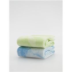Socken in Batik-Optik, 2er-Pack