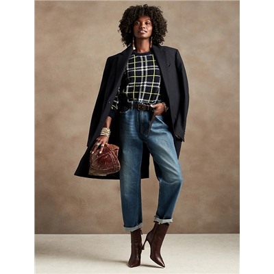Aire Puff-Sleeve Sweater