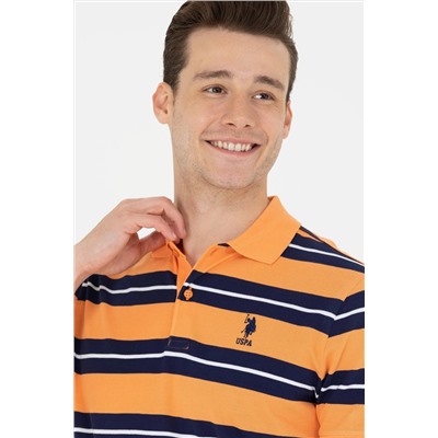 Erkek Turuncu Polo Yaka Tişört
