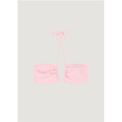 Bandeau-Bikinioberteil mit Tunnelzug Beverly Hills Eco