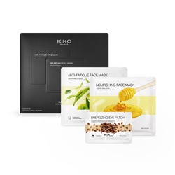 mask time face & eye mask set