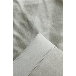 Candide King Size %100 Pamuk Madame Coco Crep Baskılı Nevresim Takımı - Haki