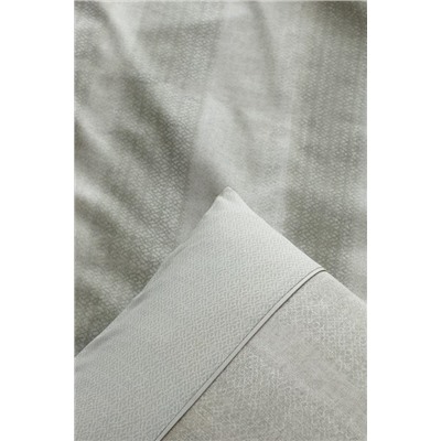 Candide King Size %100 Pamuk Madame Coco Crep Baskılı Nevresim Takımı - Haki
