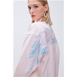 Sobrecamisa vaquera Rosa