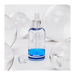 Blue Aqua Calming Ball Ampoule, Двухфазная сыворотка с маслом пижмы и гиалуроновой кислотой