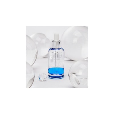 Blue Aqua Calming Ball Ampoule, Двухфазная сыворотка с маслом пижмы и гиалуроновой кислотой