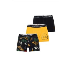 Erkek Lacivert 3'lü Boxer