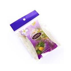 Спа-мыло в мочалке "Махаад" от Panatip 75 гр / Panatip Lakoocha Spa Herb Soap with Loofah Bag 75 G