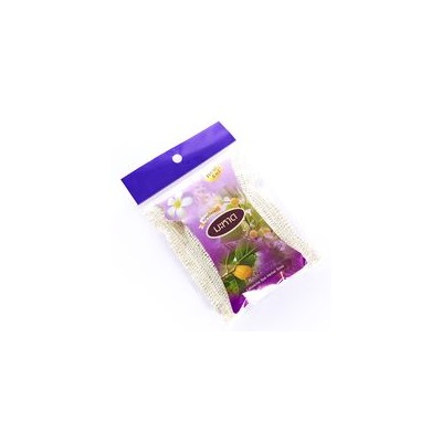 Спа-мыло в мочалке "Махаад" от Panatip 75 гр / Panatip Lakoocha Spa Herb Soap with Loofah Bag 75 G