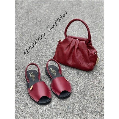 Ab.Zapatos 320-8 PC · BURDEOS+PELLE · LUX