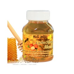 Натуральный тайский мед с цветков личи Honey Club 100 грамм / Honey Club Lychee Honey 100 g