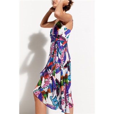 Vestido playero mariposas