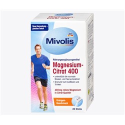 Magnesium-Citrat, Granulat 20 Sticks, 120 g