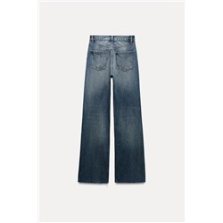 TRF WIDE-LEG HIGH-WAIST FULL LENGTH JEANS