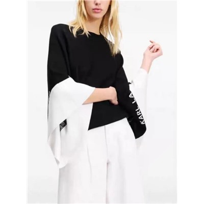 Женский свитер-шаль с крыльями летучей мыши KARL LAGERFEL*D ОРИГИНАЛ! 😎