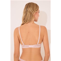 Sujetador triangular CHARMING encaje rosa