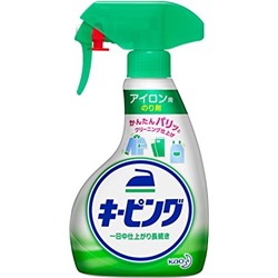 КAO Средство для глажки белья на основе крахмала KEEPING, без запаха, бутылка с пульверизатором 400 мл.