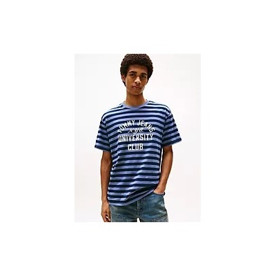 Tommy Jeans Stripe Graphic Logo T-Shirt