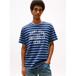 Tommy Jeans Stripe Graphic Logo T-Shirt