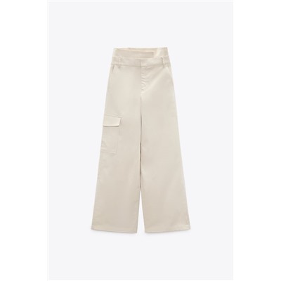 GABARDINE TROUSERS WITH WAISTBAND