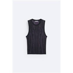CAMISETA PUNTO TANK CONTRASTE