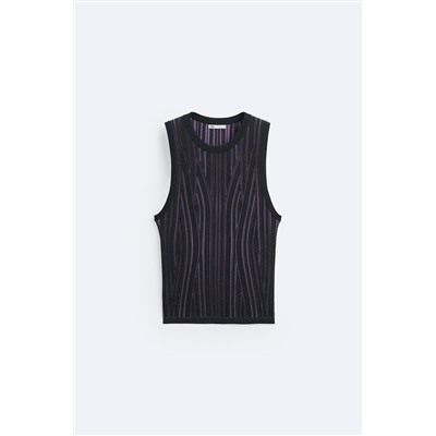 CAMISETA PUNTO TANK CONTRASTE