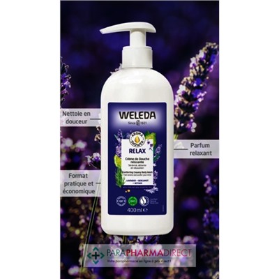 Weleda Relax - Crème de Douche Relaxante - BIO 400 ml