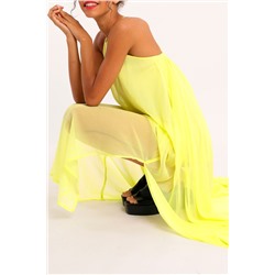 Vestido largo Amarillo