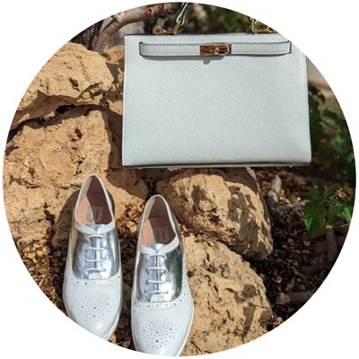 BDA · 6180 Blanco+Ab.Zapatos PELLE Birkin/2 (720) Blanco АКЦИЯ