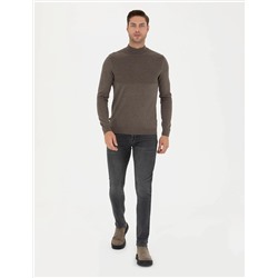 Vizon Melanj Slim Fit Kazak