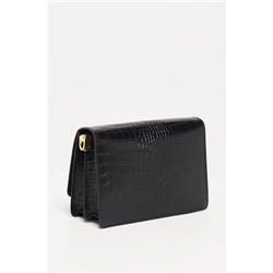 Bandolera de piel Raba Negro