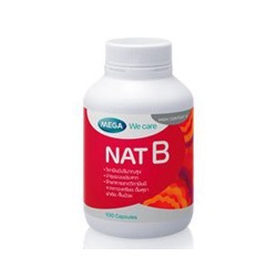 Витамины группы В We Care от Mega 100 капсул / Mega We Care Nat B 100 capsules