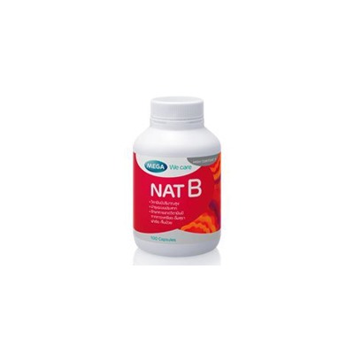 Витамины группы В We Care от Mega 100 капсул / Mega We Care Nat B 100 capsules