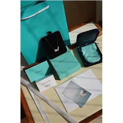 Ожерелье  Серебряная цепочка с жемчужинами   Tiffan*y Серия Tida*l Sequenc*e