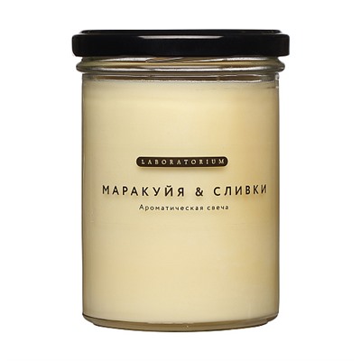 Свеча ароматическая "Маракуйя-Сливки"