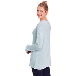 Damen Strickpullover mit Stehkragen